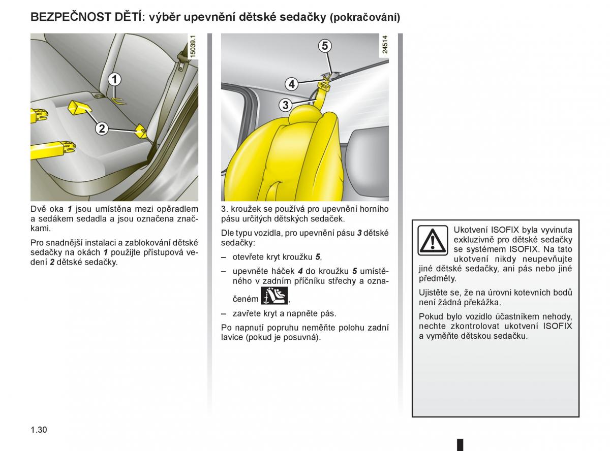 Renault Modus navod k obsludze / page 36