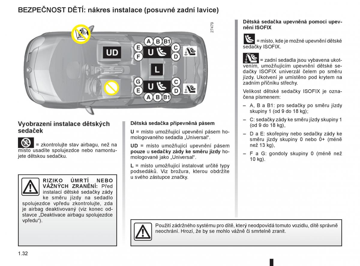 Renault Modus navod k obsludze / page 38