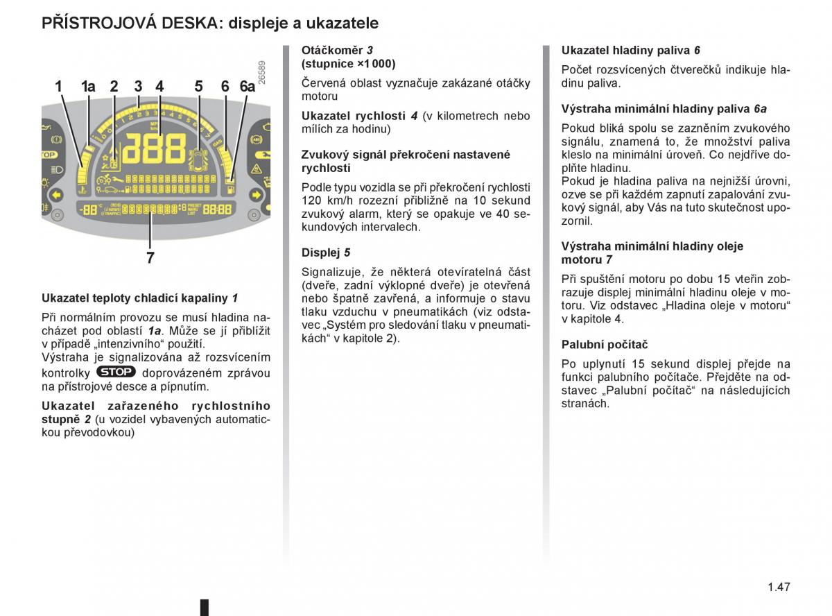 Renault Modus navod k obsludze / page 53