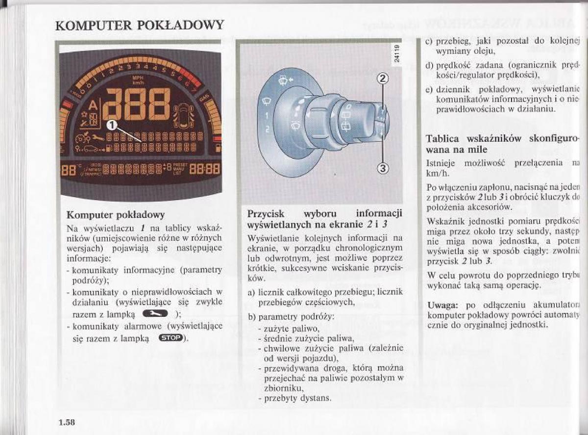 Renault Modus instrukcja obslugi / page 63