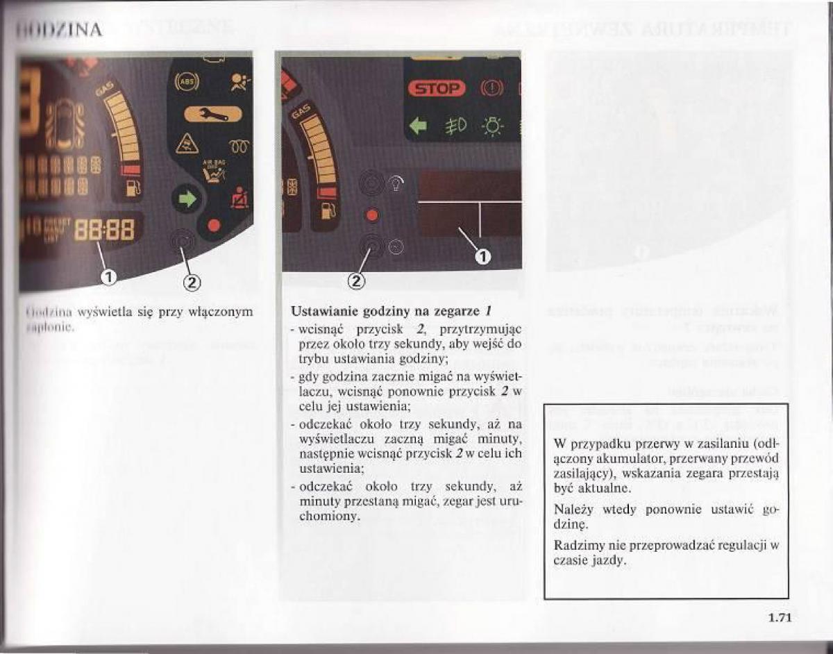 Renault Modus instrukcja obslugi / page 76