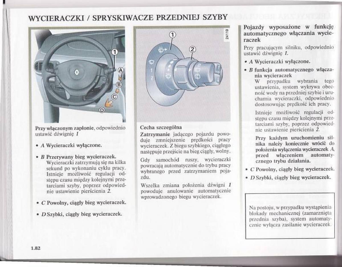 Renault Modus instrukcja obslugi / page 87