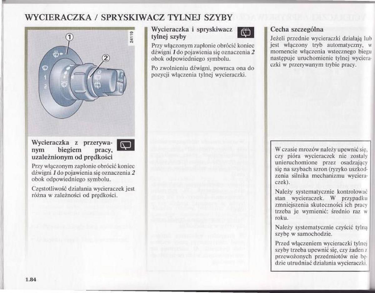 Renault Modus instrukcja obslugi / page 89