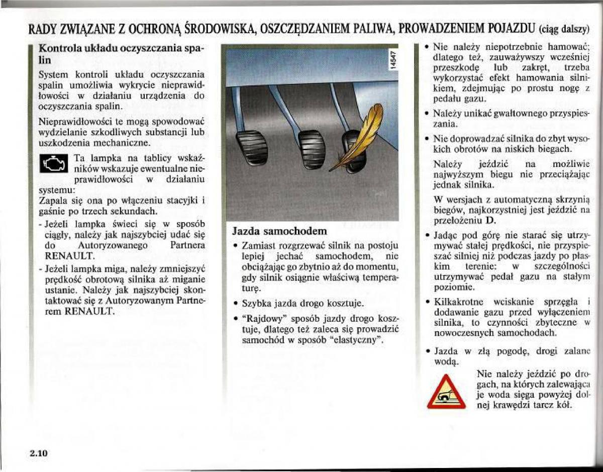 Renault Modus instrukcja obslugi / page 101