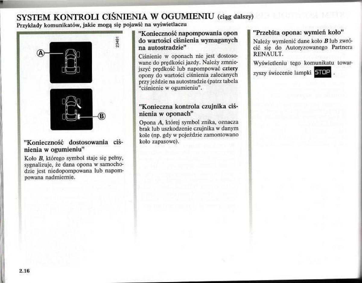 Renault Modus instrukcja obslugi / page 107