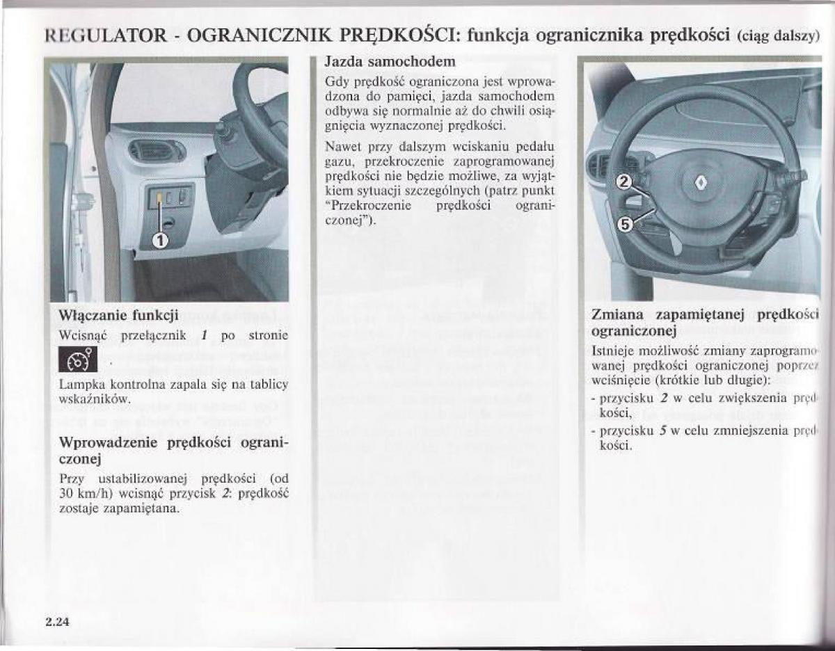 Renault Modus instrukcja obslugi / page 115