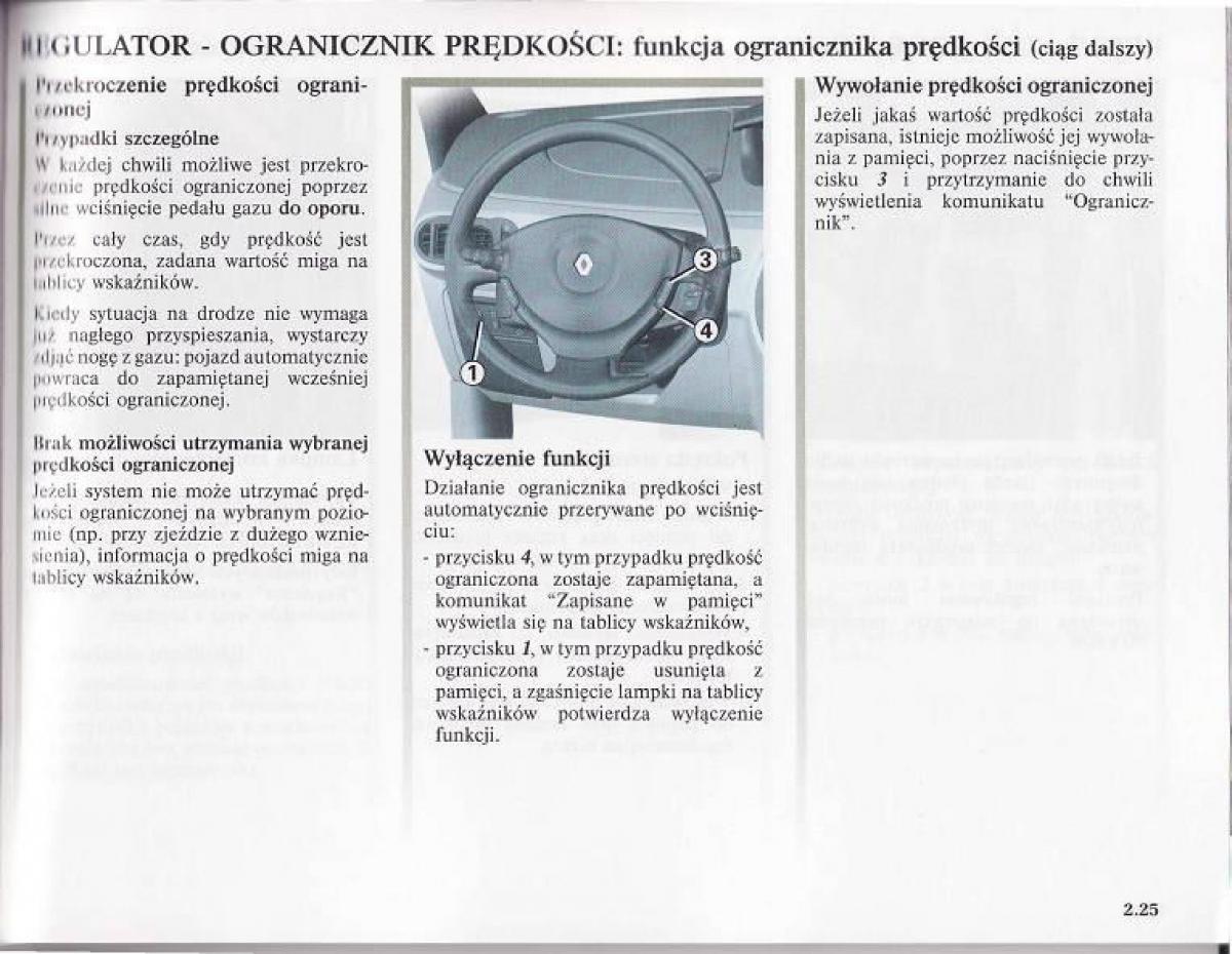 Renault Modus instrukcja obslugi / page 116