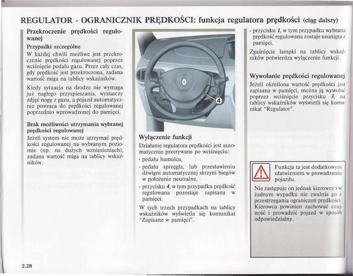 Renault Modus instrukcja obslugi / page 119