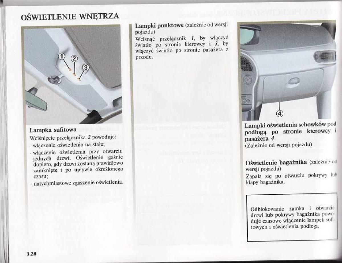 Renault Modus instrukcja obslugi / page 149