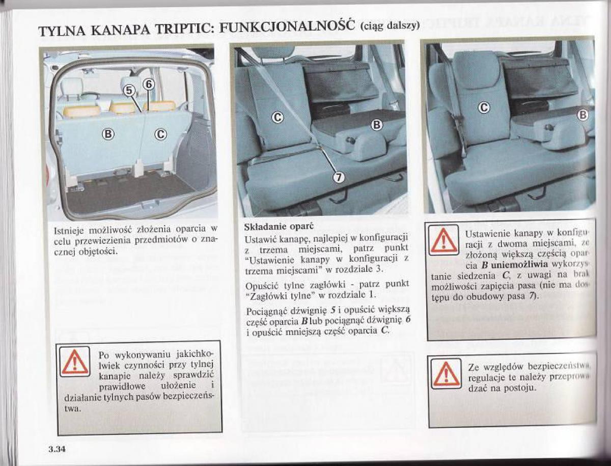 Renault Modus instrukcja obslugi / page 157