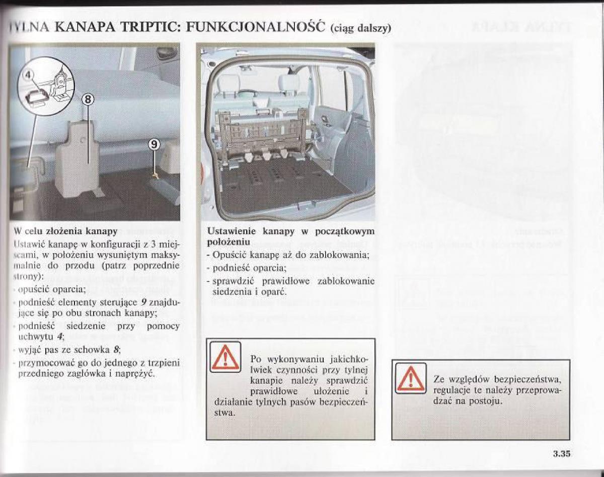 Renault Modus instrukcja obslugi / page 158