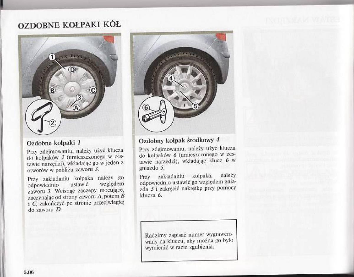 Renault Modus instrukcja obslugi / page 185