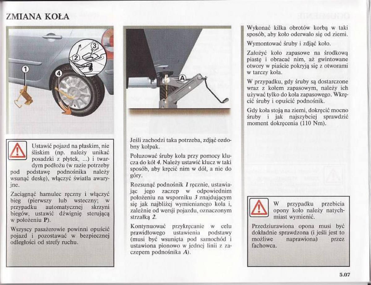 Renault Modus instrukcja obslugi / page 186