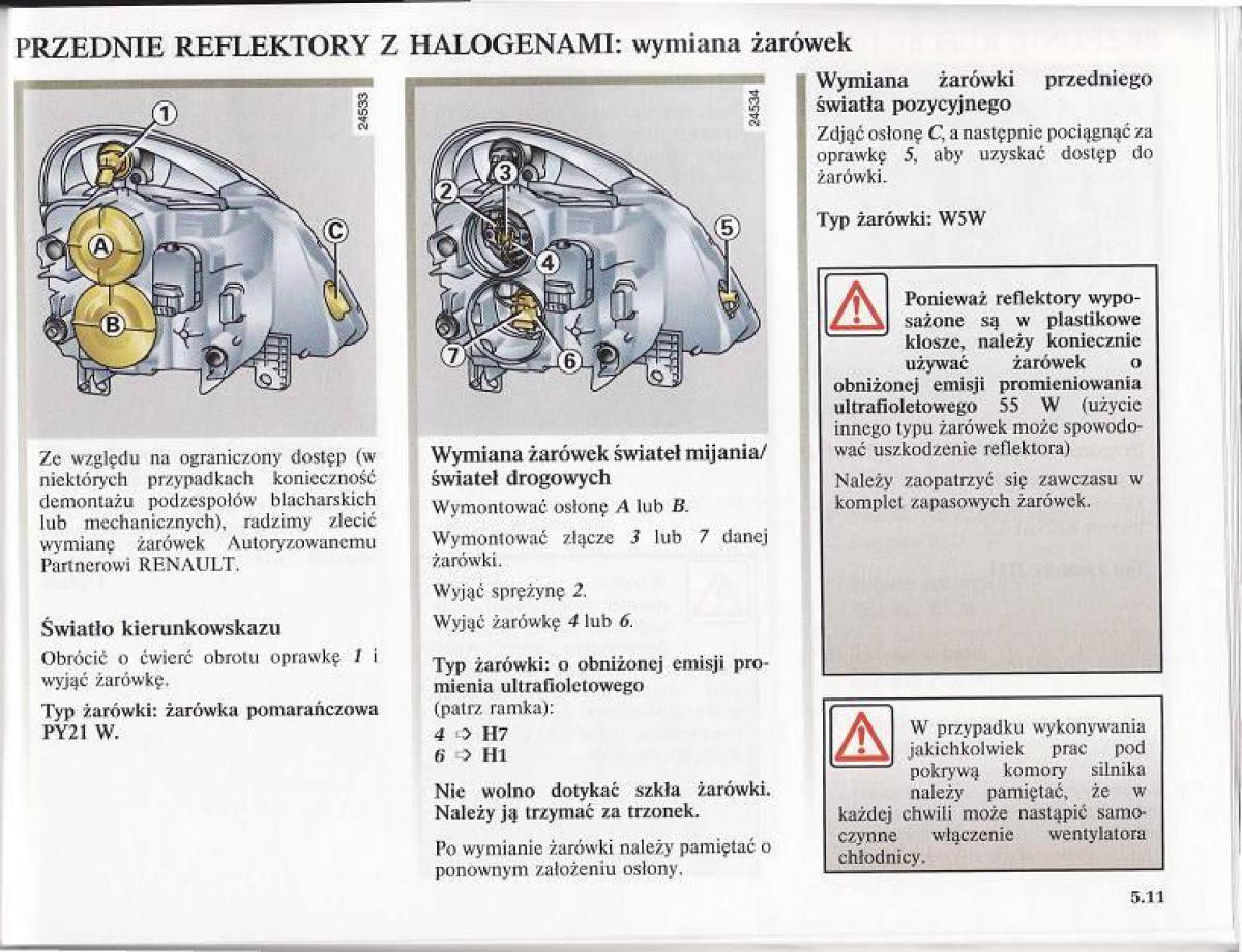 Renault Modus instrukcja obslugi / page 190