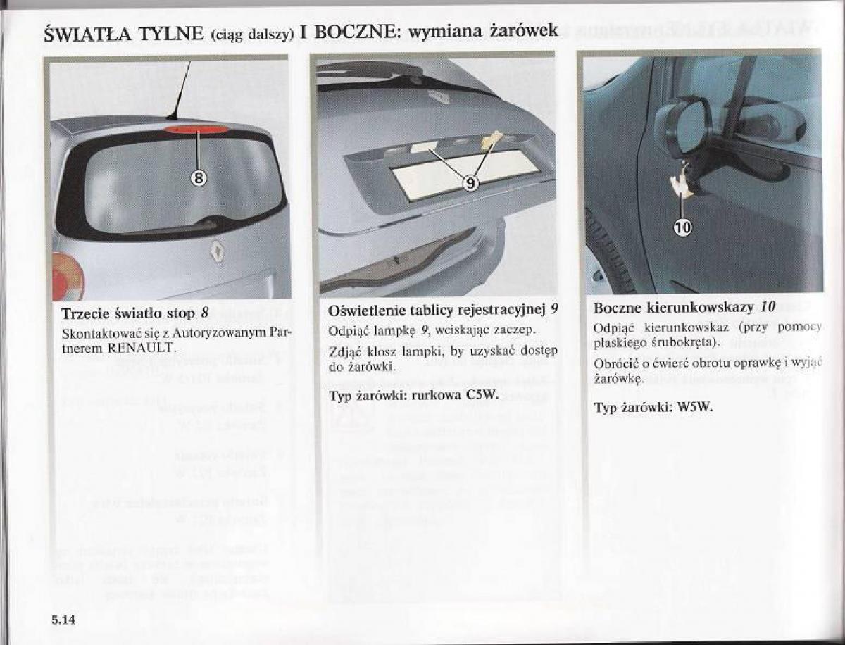 Renault Modus instrukcja obslugi / page 193