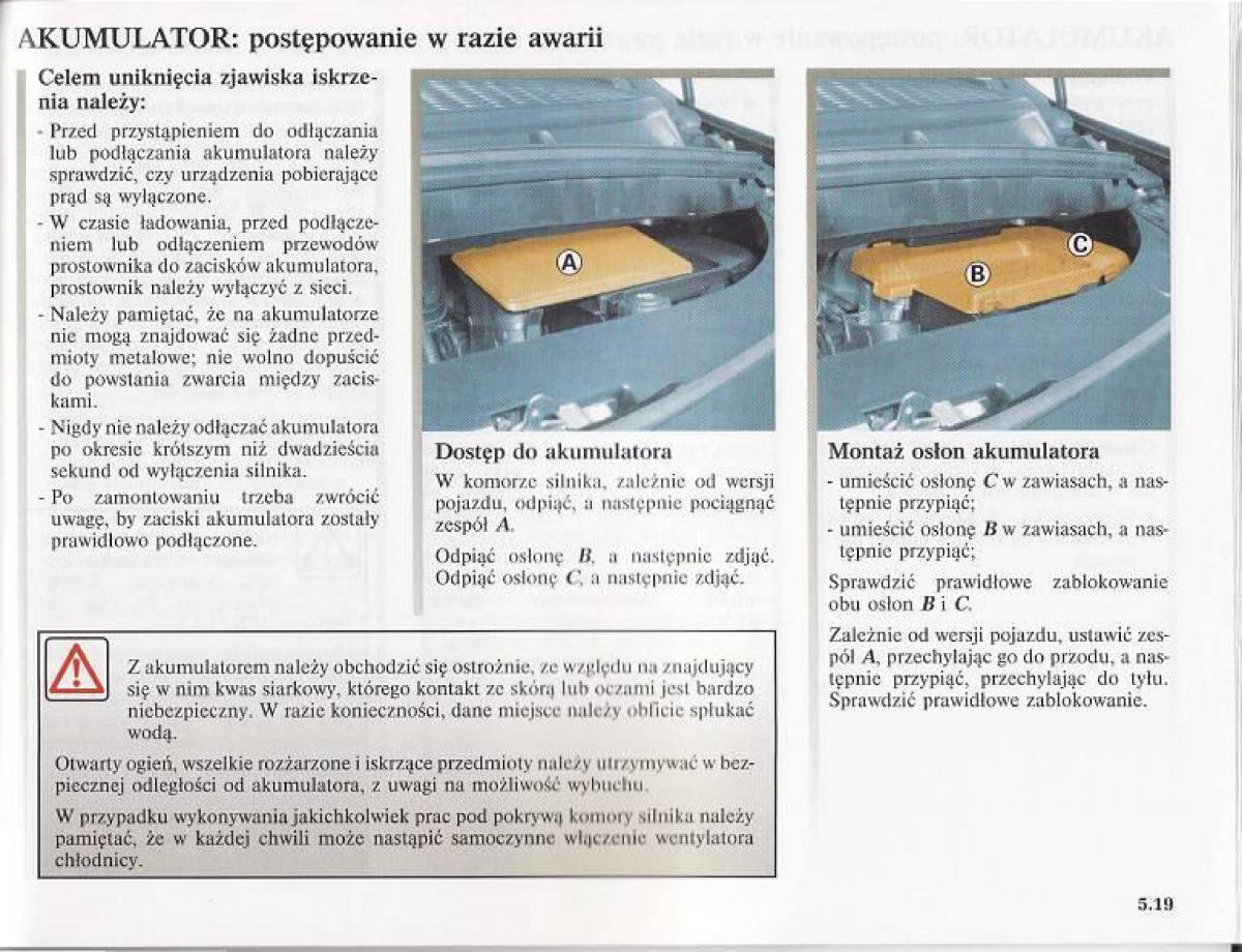 Renault Modus instrukcja obslugi / page 198