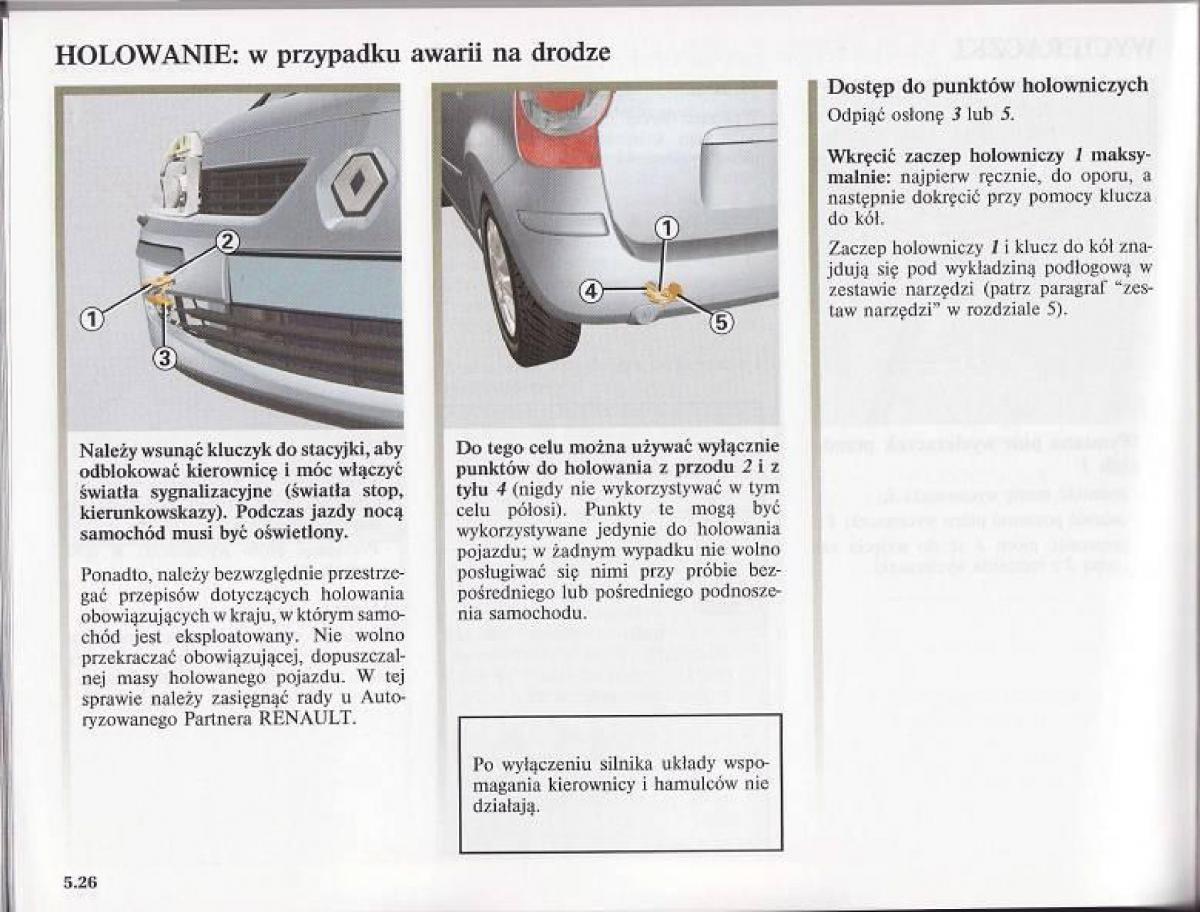 Renault Modus instrukcja obslugi / page 205