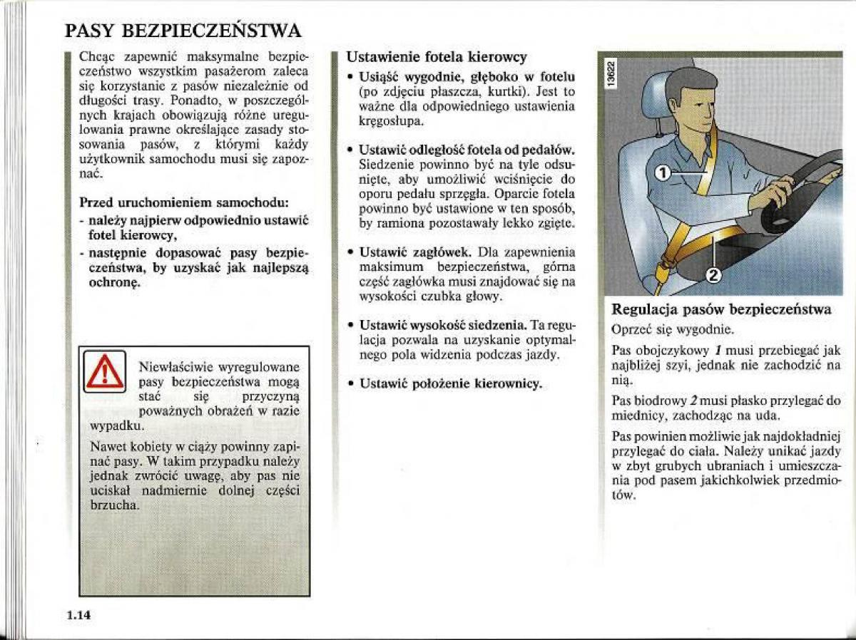 Renault Modus instrukcja obslugi / page 21