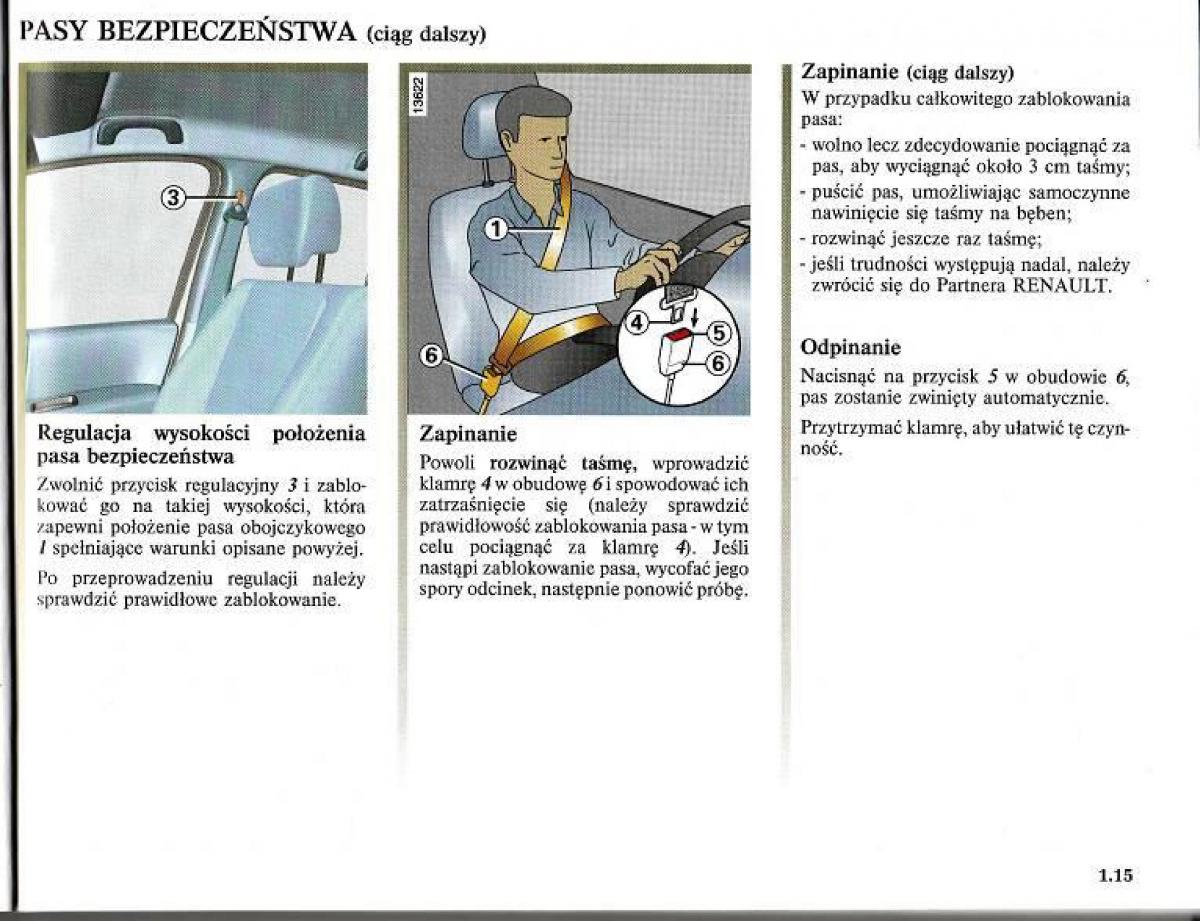 Renault Modus instrukcja obslugi / page 22