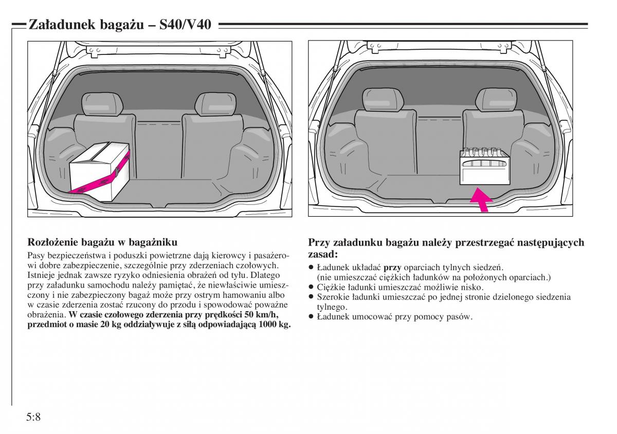 Volvo V40 instrukcja obslugi / page 76