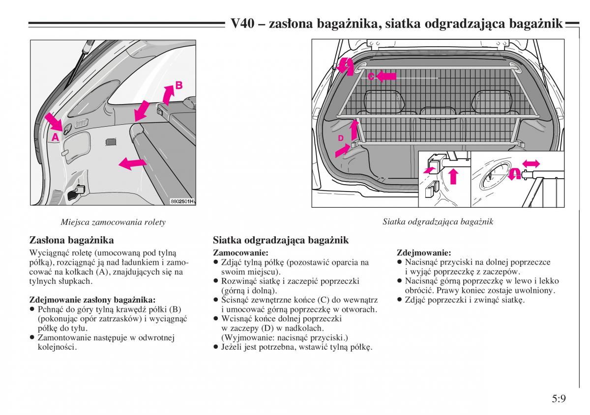 instrukcja obsługi Volvo V40 Volvo V40 instrukcja obslugi / page 77