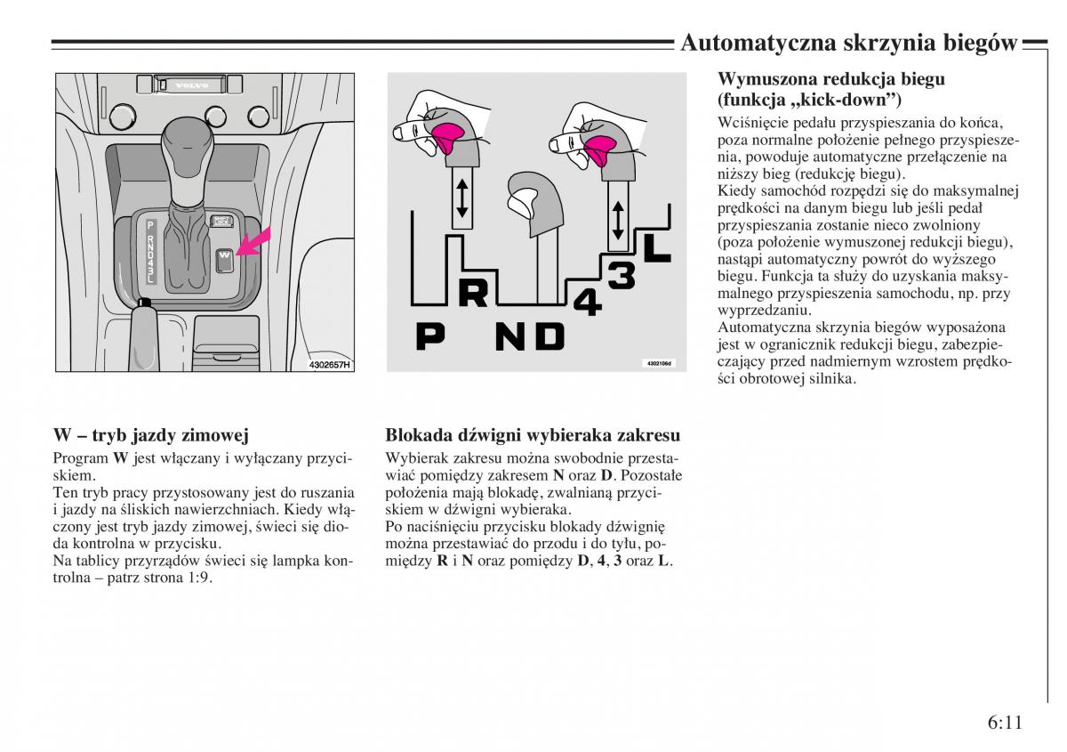 Volvo V40 instrukcja obslugi / page 89