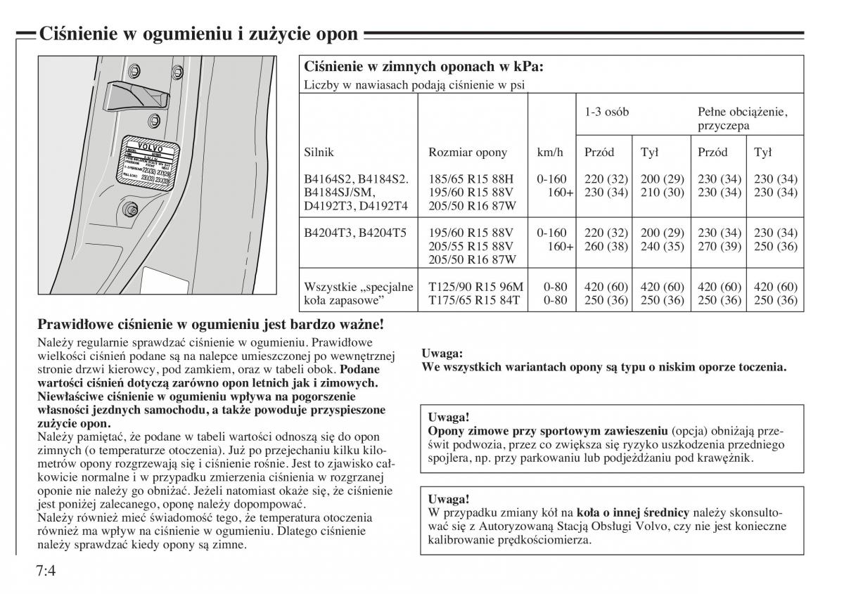 instrukcja obsługi Volvo V40 Volvo V40 instrukcja obslugi / page 106