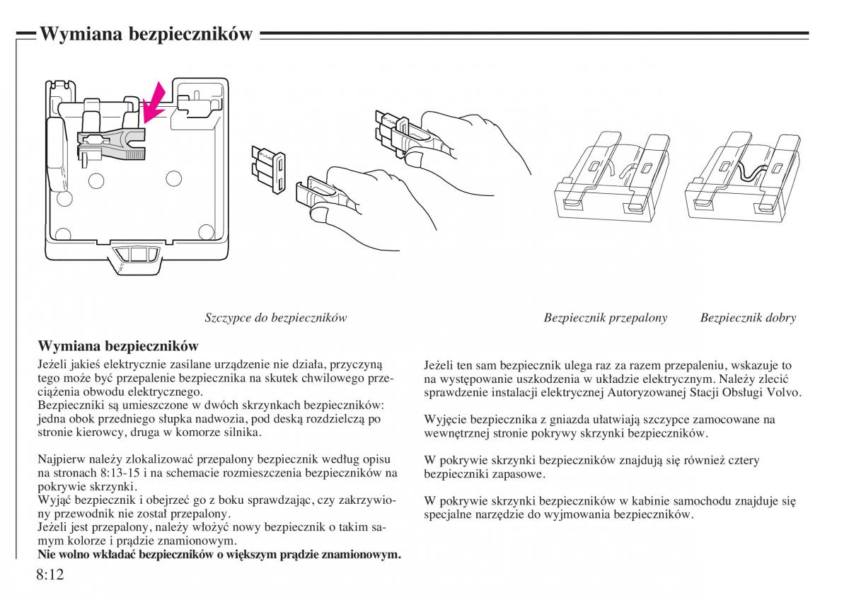 instrukcja obsługi Volvo V40 Volvo V40 instrukcja obslugi / page 120