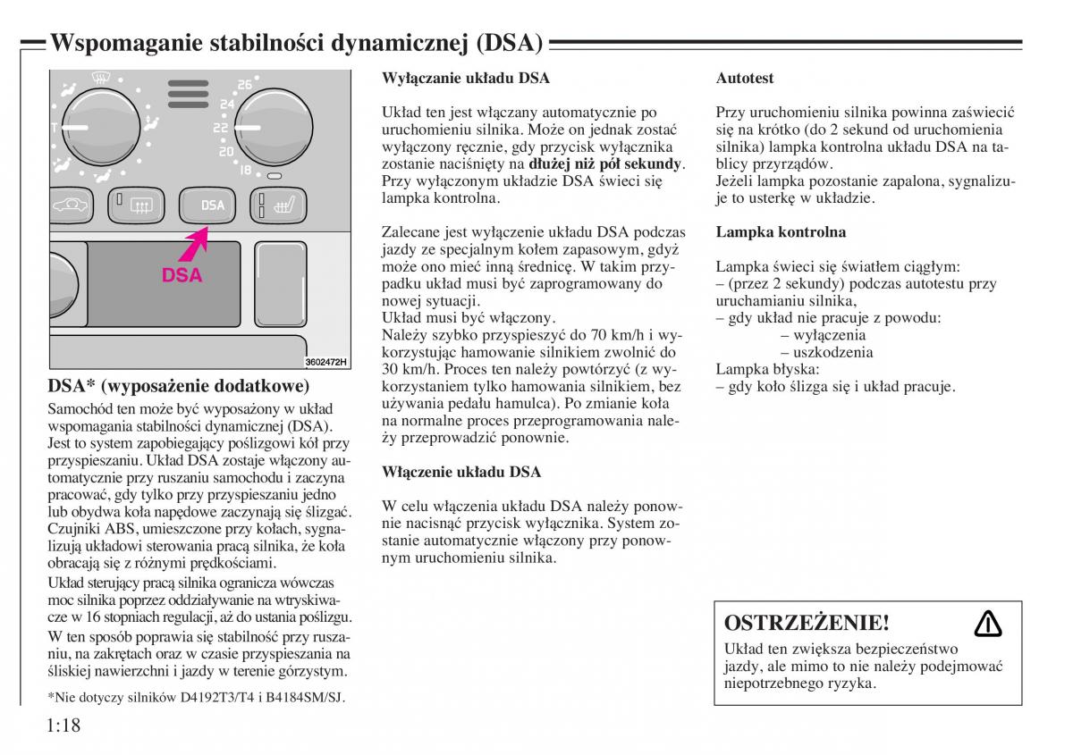Volvo V40 instrukcja obslugi / page 22