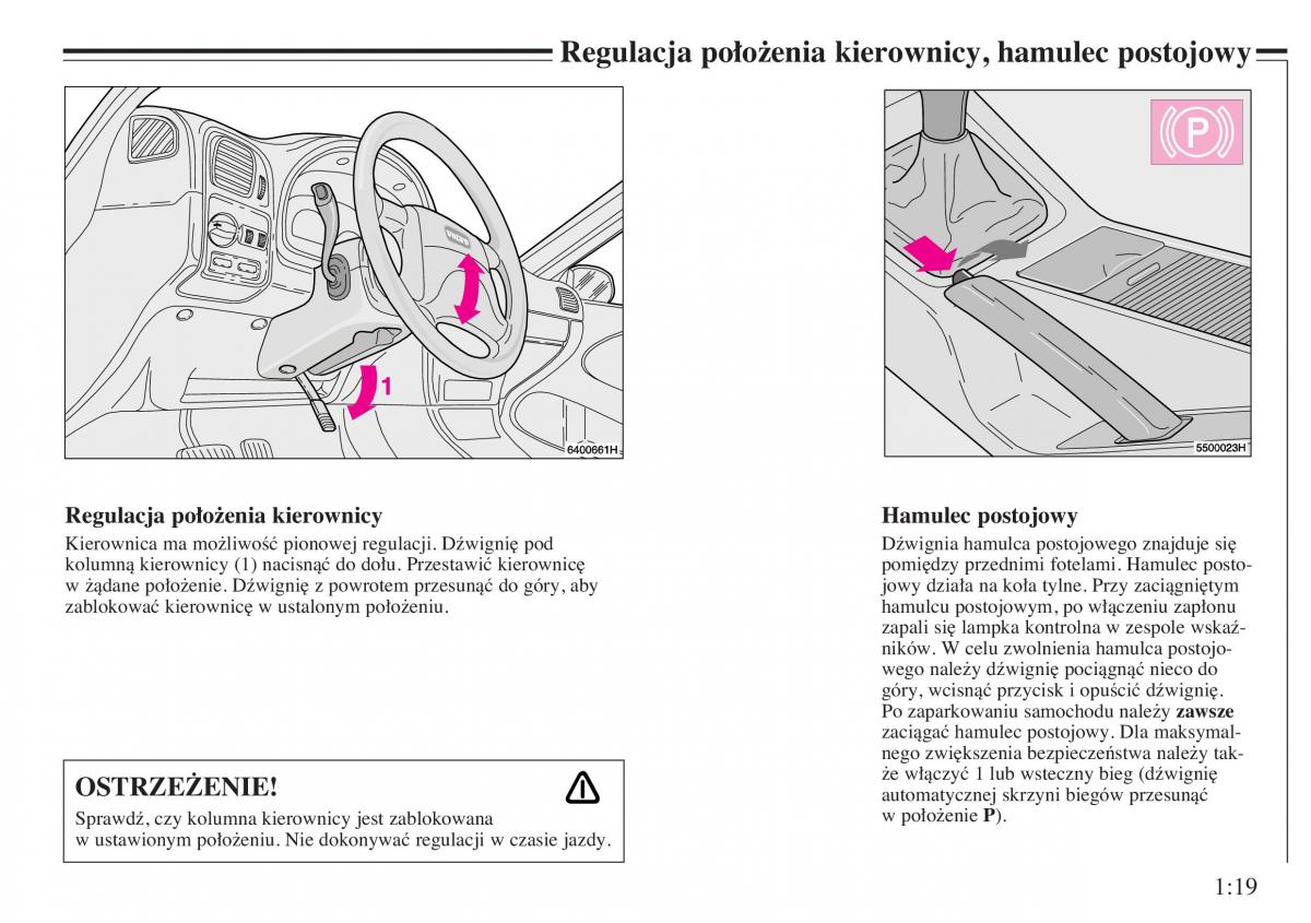 Volvo V40 instrukcja obslugi / page 23