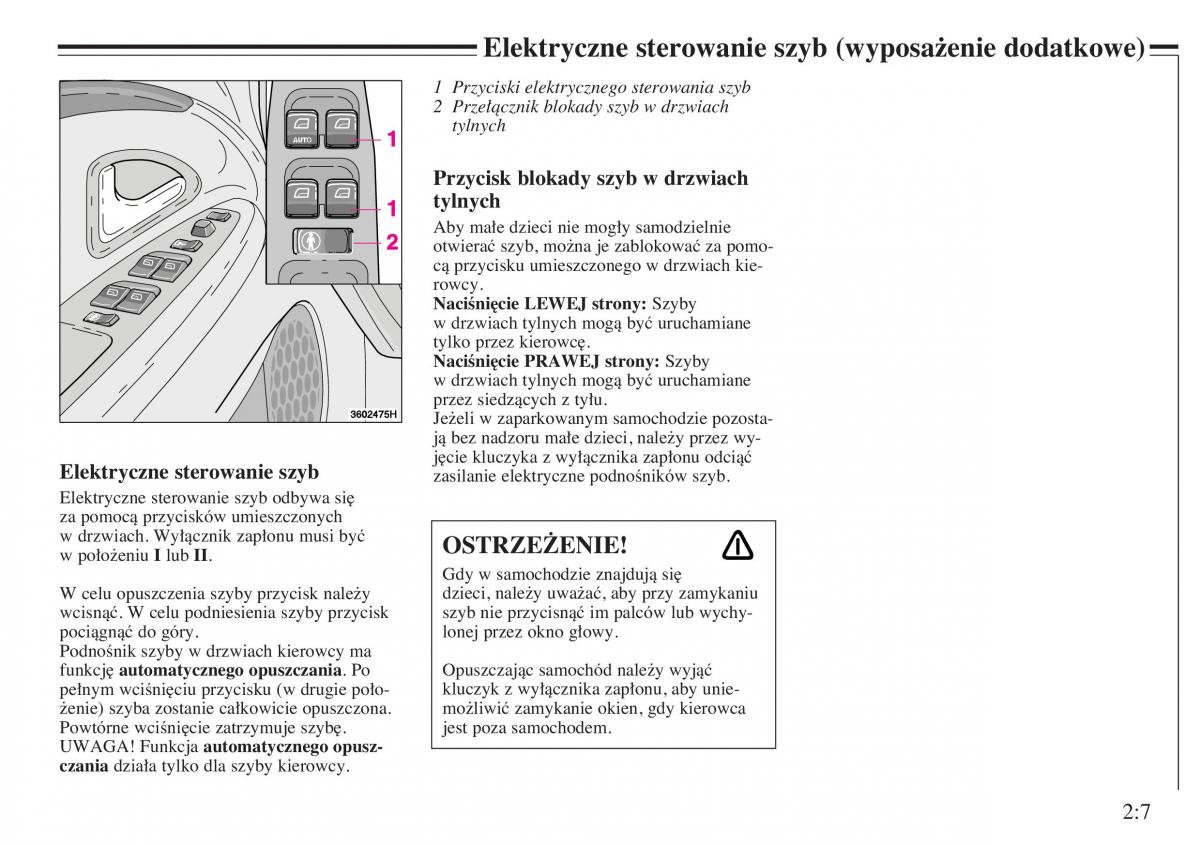 Volvo V40 instrukcja obslugi / page 31