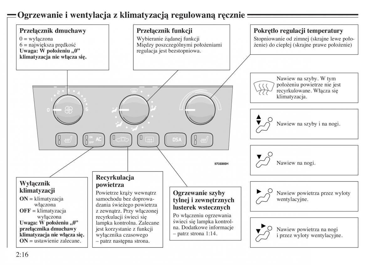 instrukcja obsługi Volvo V40 Volvo V40 instrukcja obslugi / page 40