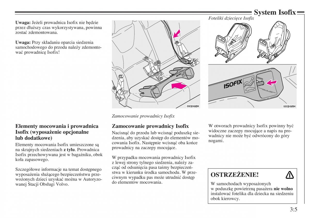 Volvo V40 instrukcja obslugi / page 49
