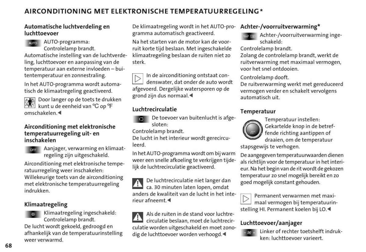 Mini Cooper One I 1 handleiding / page 71