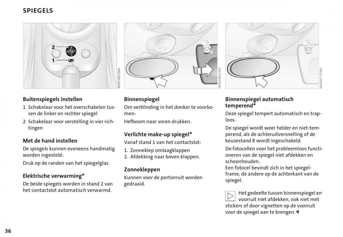 Mini Cooper One I 1 handleiding / page 39