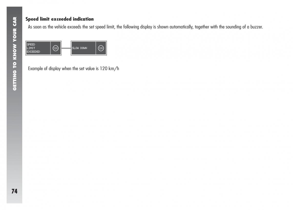 Alfa Romeo 156 owners manual / page 75