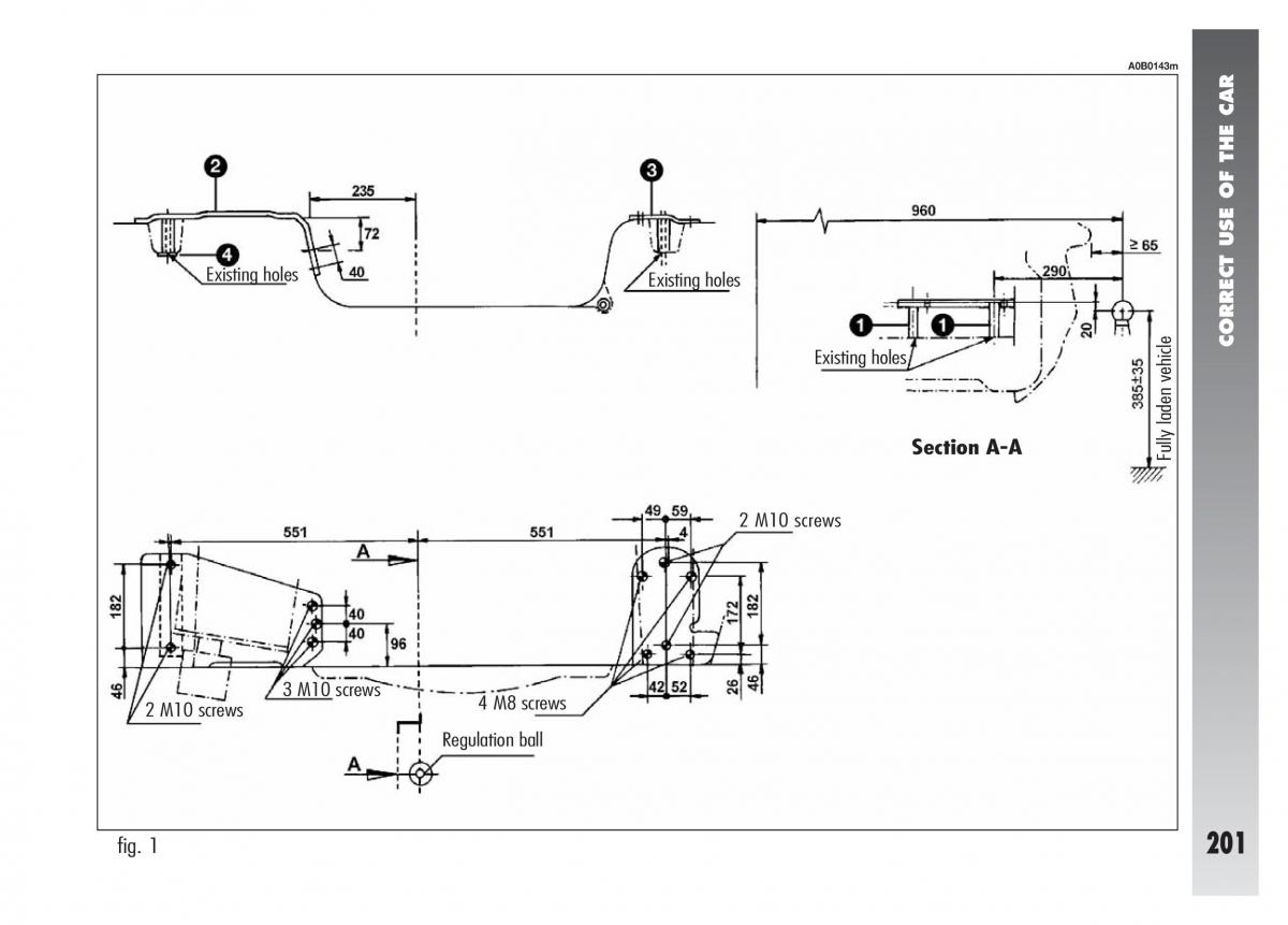 Alfa Romeo 156 owners manual / page 202