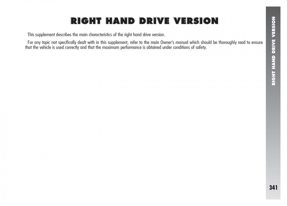 Alfa Romeo 156 owners manual / page 342