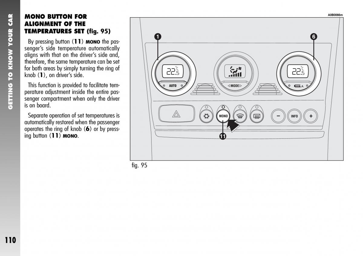 Alfa Romeo 156 GTA owners manual / page 111