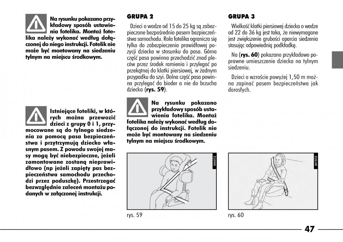 Alfa Romeo 166 instrukcja obslugi / page 48