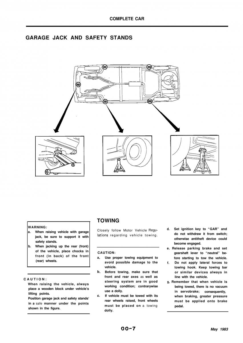 Alfa Romeo 33 owners manual / page 7