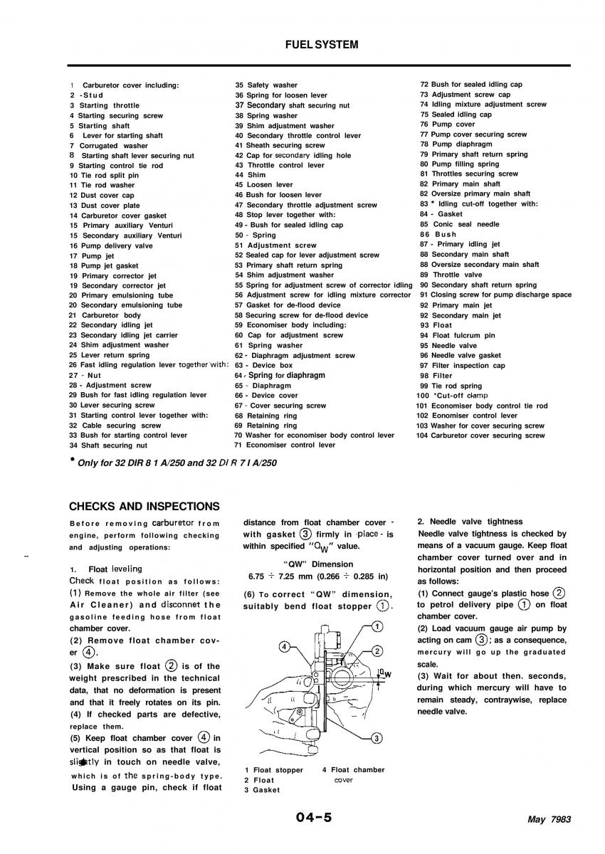 Alfa Romeo 33 owners manual / page 72