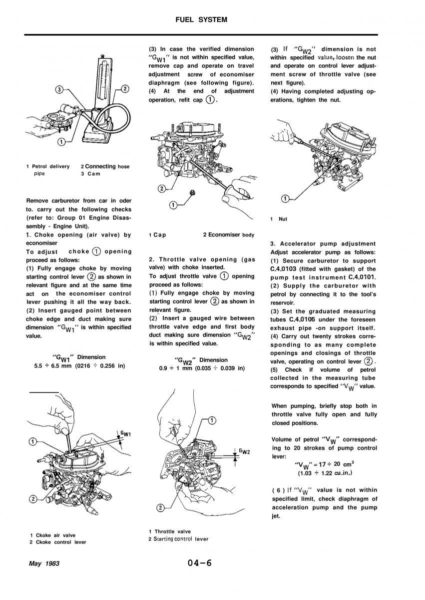 Alfa Romeo 33 owners manual / page 73