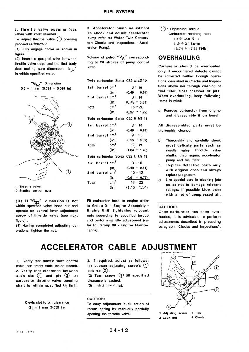 Alfa Romeo 33 owners manual / page 77