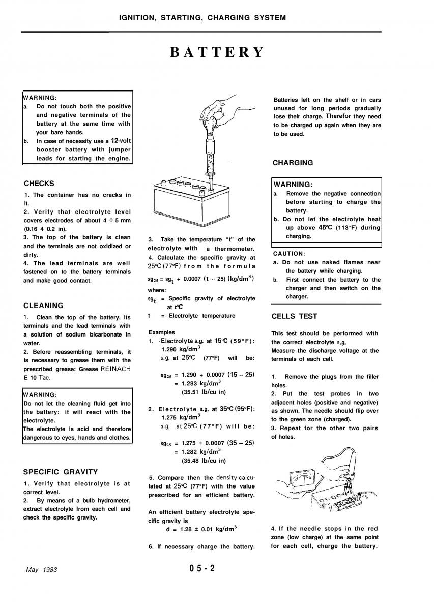 Alfa Romeo 33 owners manual / page 93