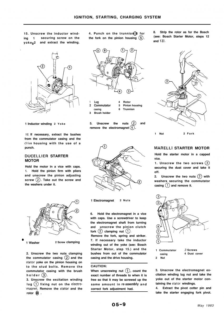 Alfa Romeo 33 owners manual / page 99