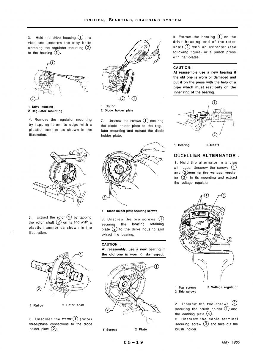 Alfa Romeo 33 owners manual / page 107