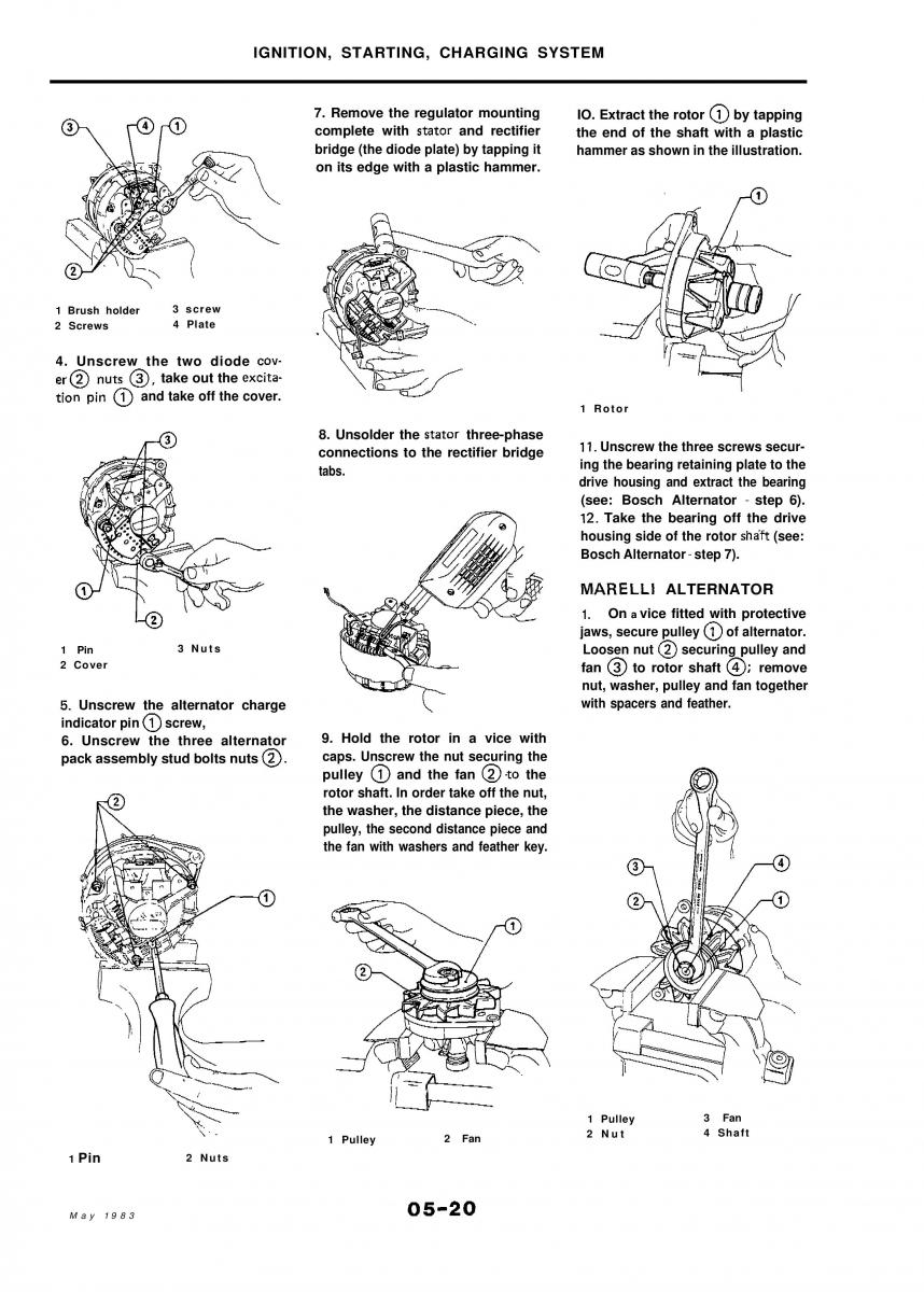 Alfa Romeo 33 owners manual / page 108