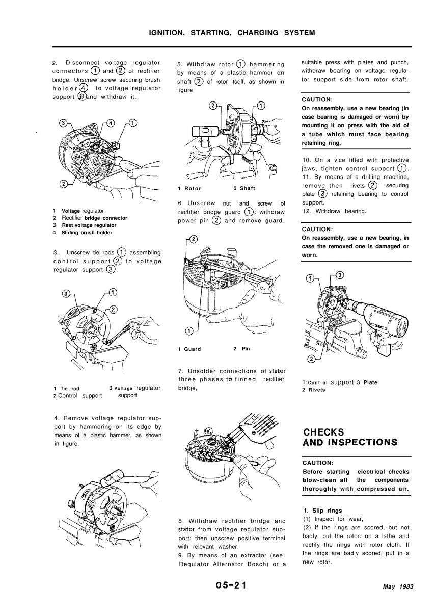 Alfa Romeo 33 owners manual / page 109