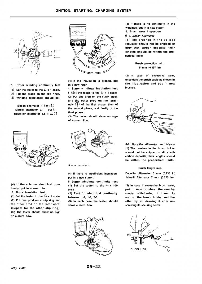 Alfa Romeo 33 owners manual / page 110